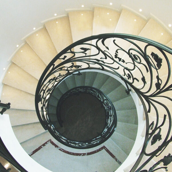 marble stairs